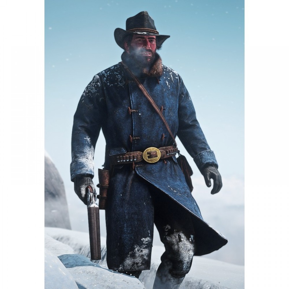 Arthur morgan sale blue winter coat